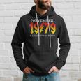 40Th Birthday November 1979 Forty Year Old Men Legend Gift Hoodie Gifts for Him
