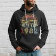 41 Year Old Awesome Since May 1982 41Th Birthday Hoodie Gifts for Him
