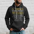5 Things You Should Know About My Dad Fathers Day Men Hoodie Gifts for Him
