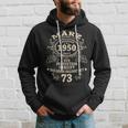 73 Geburtstag Geschenk Mann Mythos Legende März 1950 Hoodie Geschenke für Ihn