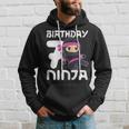 7Th Birthday Ninja Seven 7 Year Old Girl Hoodie Gifts for Him