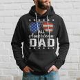 All American Dad 4Th Of July Usa America Flag Sunglasses Hoodie Gifts for Him