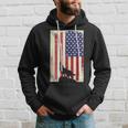 American Wolf Hunter Patriotic For Dad Fathers Day Gift For Mens Hoodie Gifts for Him