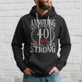 Annoying Each Other For 40 Years - 40Th Wedding Anniversary Hoodie Gifts for Him