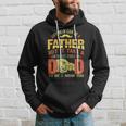 Any Man Can Be Father Takes A Badass Single Dad Be A Mom Too Hoodie Gifts for Him