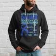 April Is National Child Abuse Prevention Month Awareness Hoodie Gifts for Him