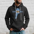 Argentinian Map And Flag Souvenir Distressed Argentina Men Hoodie Graphic Print Hooded Sweatshirt Gifts for Him