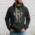 Aunt Elf Family Christmas Matching Top Men Hoodie Graphic Print Hooded Sweatshirt Gifts for Him