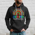 Autism Awareness Day Colorful Rainbow Be Kind Kids Hoodie Gifts for Him