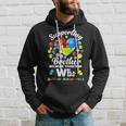 Autism Awareness Month Supporting My Brother Puzzle Hoodie Gifts for Him