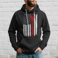 Auto Mechanic Independence Day Patriotic Tech Automotive Hoodie Gifts for Him