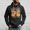 Awesome Since 1952 70Th Birthday Messy Bun Hoodie Gifts for Him