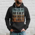 Bbq Smoker Themed Retro - Vintage My Meat Smoking Hoodie Gifts for Him