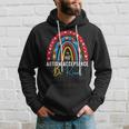 Be Kind Acceptance Rainbow Autism Awareness Month Men Women Hoodie Gifts for Him