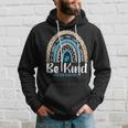 Be Kind Autism Awareness Leopard Rainbow Choose Kindness Hoodie Gifts for Him