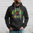 Be Kind Autism Awareness Women Girls Sunflower Hoodie Gifts for Him