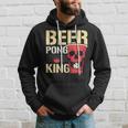 Beer Pong King Alkohol Trinkspiel Beer Pong Hoodie Geschenke für Ihn