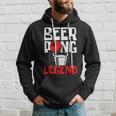 Beer Pong Legend Alkohol Trinkspiel Beer Pong V2 Hoodie Geschenke für Ihn