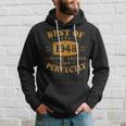 Best Of 1948 Jahrgang 75 Geburtstag Herren Damen Geschenk Hoodie Geschenke für Ihn