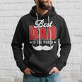 Best Dad In The World Papa Father Daddy Stepdad Poppa Family Gift For Mens Hoodie Gifts for Him