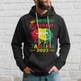 Birthday Queen Jamaica 2023 Girls Trip Party Jamaican Lips Hoodie Gifts for Him