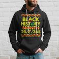 Black History Month 2023 Black History 247365 Melanin Hoodie Gifts for Him