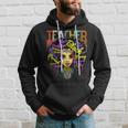 Black Woman Teacher Afro Black History Month Melanin Hoodie Gifts for Him