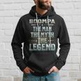 Boompa The Man The Myth The Legend Fathers Day Grandad Hoodie Gifts for Him