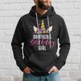 Brother Of The Birthday Girl Sibling Gift Unicorn Birthday Hoodie Gifts for Him