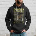 Capricorn Facts Zodiac Funny Capricorn Birthday Gift Hoodie Gifts for Him