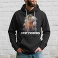 Capybara And Monkey Friends Hoodie Gifts for Him