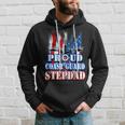 Coast Guard Stepdad Usa Flag Military Fathers Day Hoodie Gifts for Him