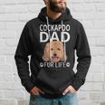 Cockapoo Dad Fur Life Dog Fathers Day Gift Pun Hoodie Gifts for Him