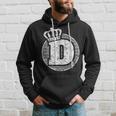 Cool Abc Name Letter D Character D Case Alphabetical D Hoodie Gifts for Him