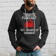 Crabbing - Funny Crab Hunter Todays Forecast Hoodie Gifts for Him