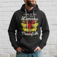 Crawfish Boil When Life Gives You Lemons Crayfish Festival Hoodie Gifts for Him