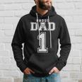 Custom Proud Volleyball Dad Number 1 Personalized For Men Hoodie Gifts for Him