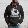 Cute Unicorn Grandpa Girl Birthday Party Apparel Grandpacorn Gift For Mens Hoodie Gifts for Him