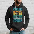 Cycling Dad Hoodie für Herren, Cool Papa Radfahrer Design Geschenke für Ihn