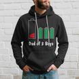 Dad Of 3 Boys Froms Son Fathers Day Low Battery Classic Hoodie Gifts for Him