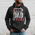 Dad Of 4 Girls Gift From Daughter Fathers Day Gift For Mens Hoodie Gifts for Him