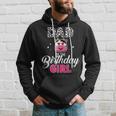Dad Of The Birthday For Girl Cow Farm Birthday Hoodie Gifts for Him