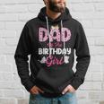 Dad Of The Birthday Girl Cat Lover Kitty Kitten Daddy Hoodie Gifts for Him