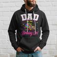 Dad Of The Birthday Girl Roller Skates Bday Skating Party Hoodie Gifts for Him
