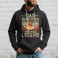 Dad The Man The Myth The Bowling Legend Bowling Game Bowlers Hoodie Gifts for Him