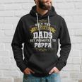 Dads Get Promoted To Poppa Gift For New Poppa Hoodie Gifts for Him