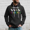 Dare To Be Yourself Dinosaur Autism Awareness Hoodie Gifts for Him