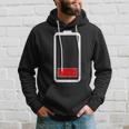 Dead Low Battery Halloween Couples Costume Hoodie Gifts for Him