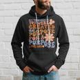 Dear Person Behind Me You Were Created On Purpose Back Print Hoodie Gifts for Him