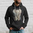 Elephant Watercolor Hoodie Gifts for Him